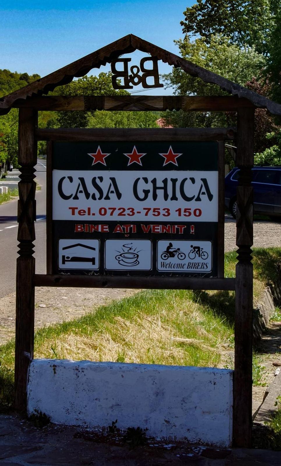 Pensiunea Casa Ghica Valea Sălciilor Eksteriør bilde